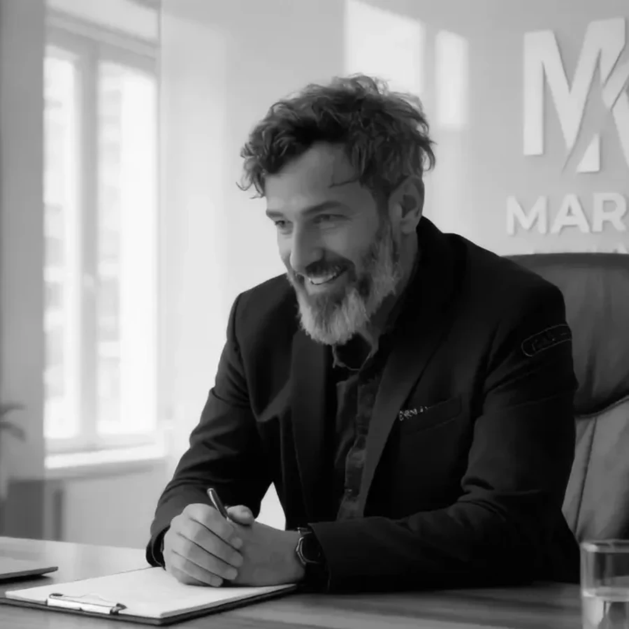 Marko Mihajić u razgovoru s klijentom